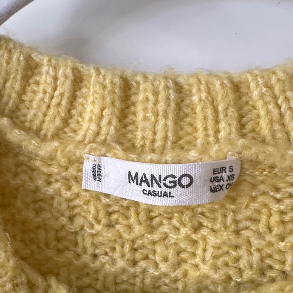 MANGO | Mustard Knit Sweater - Picture 3 of 12